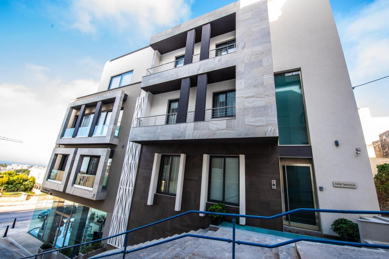 Artist Terrace Apartments Mellieħa Kültér fotó