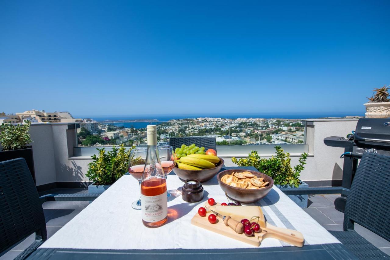 Artist Terrace Apartments Mellieħa Kültér fotó