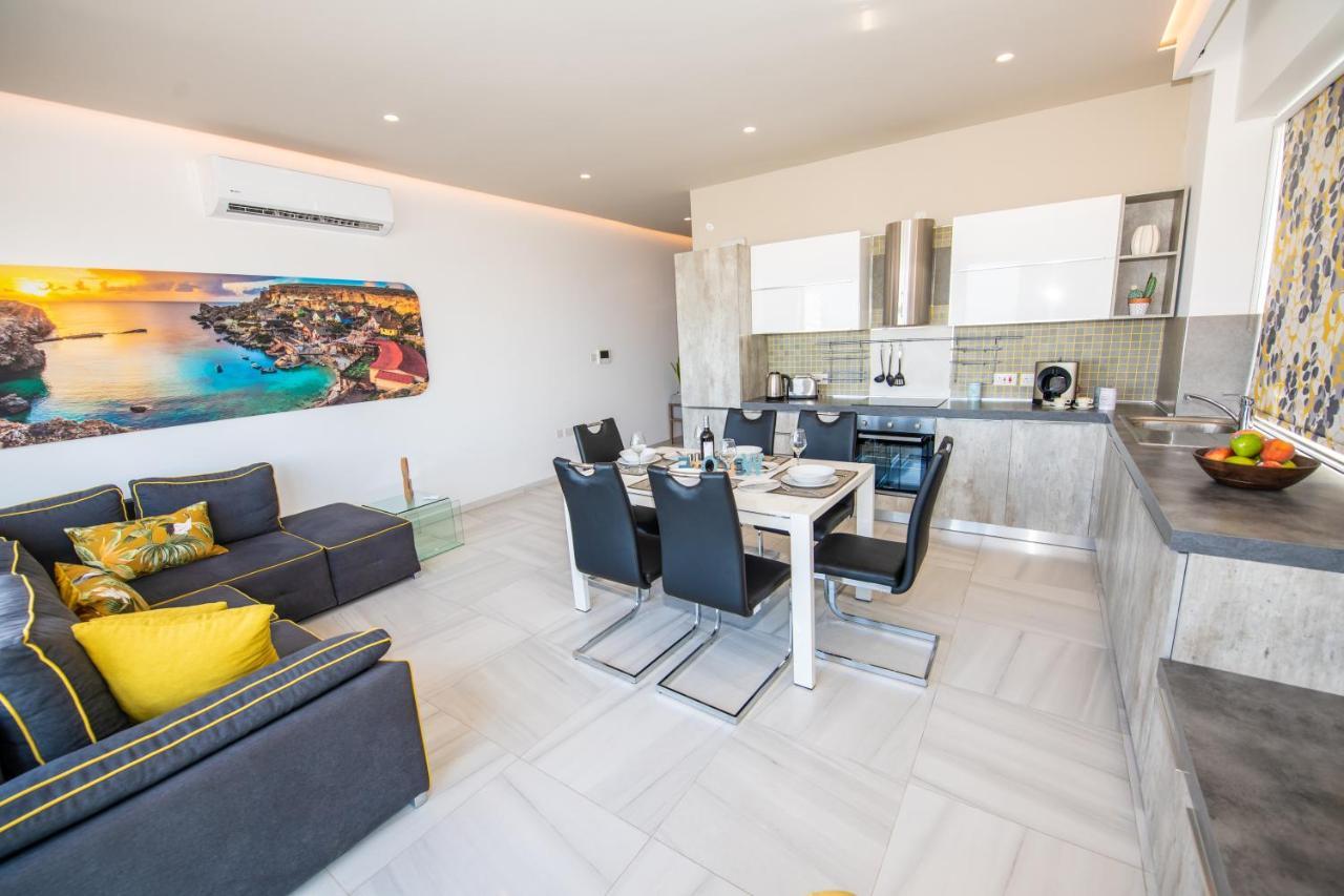 Artist Terrace Apartments Mellieħa Kültér fotó